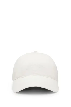 Cotton-twill cap with script logo