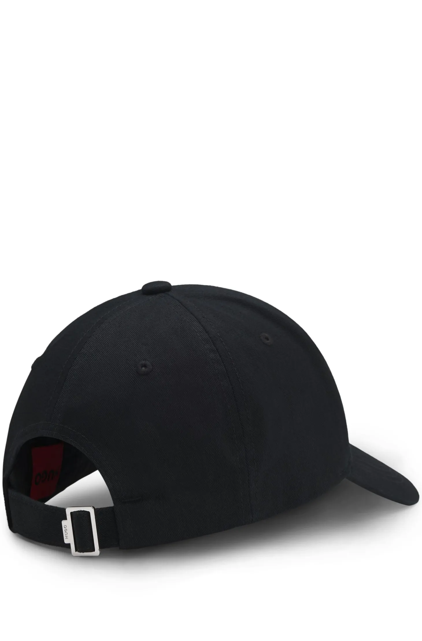 Cotton-twill cap with stacked logo