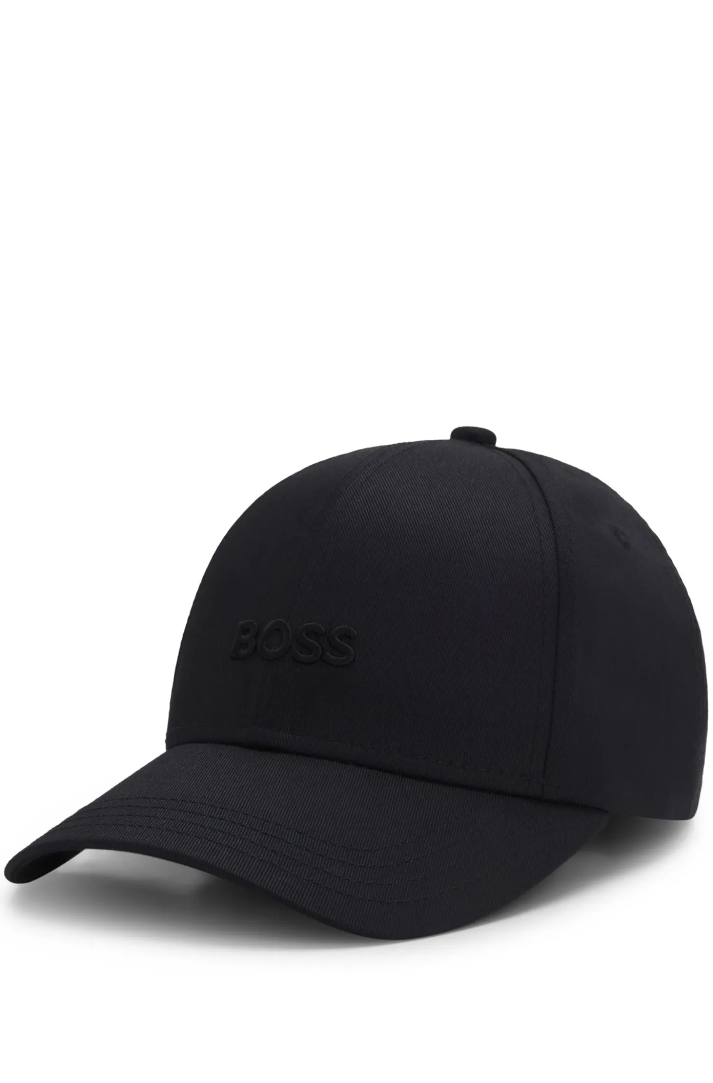 Cotton-twill cap with tonal embroidered logo