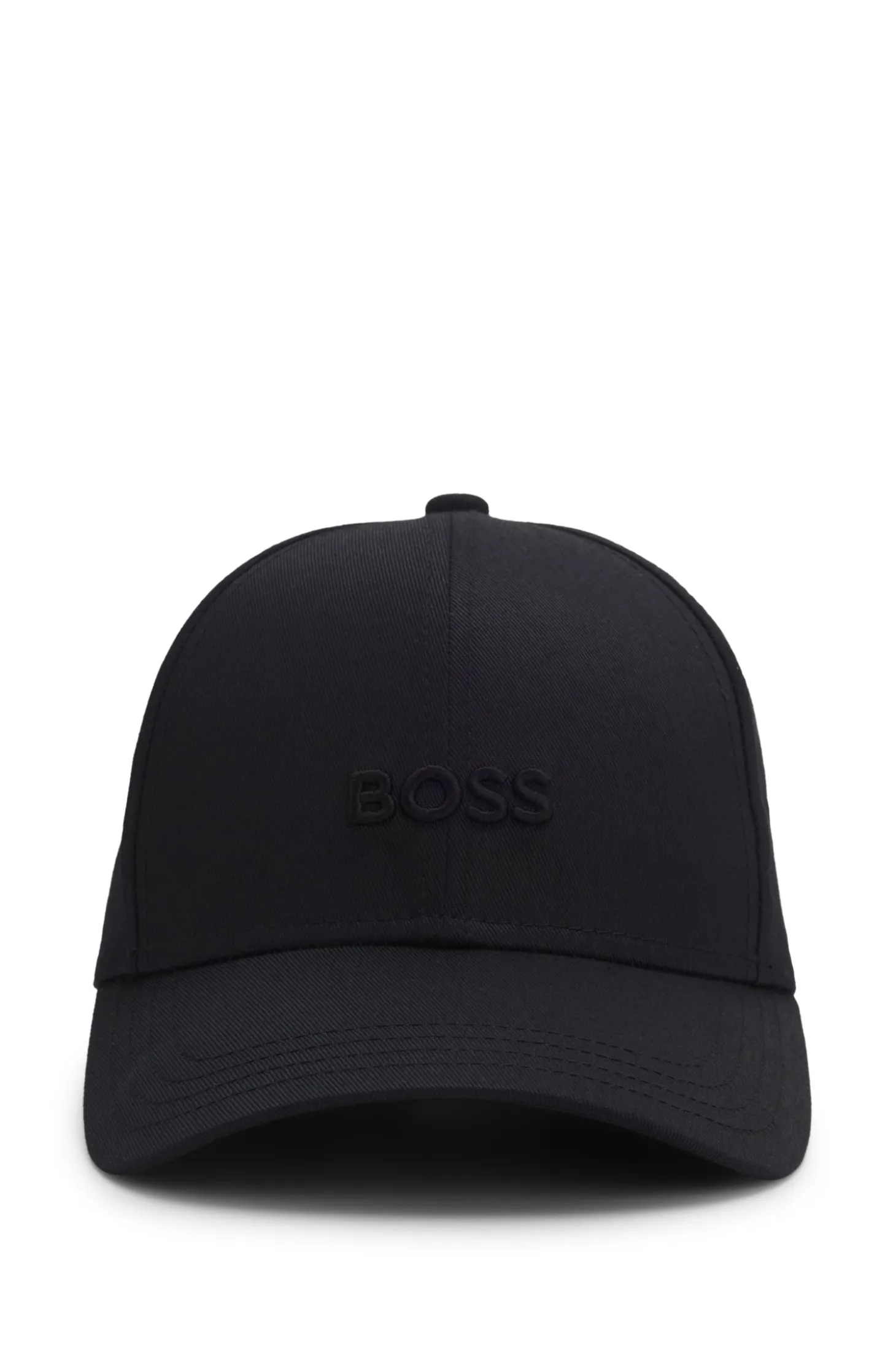 Cotton-twill cap with tonal embroidered logo