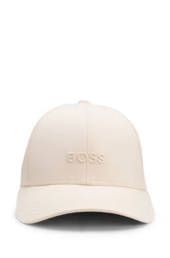 Cotton-twill cap with tonal embroidered logo