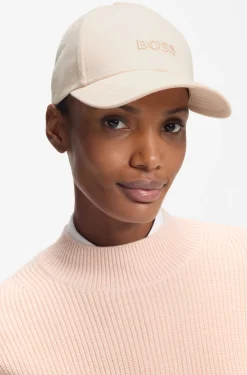 Cotton-twill cap with tonal embroidered logo