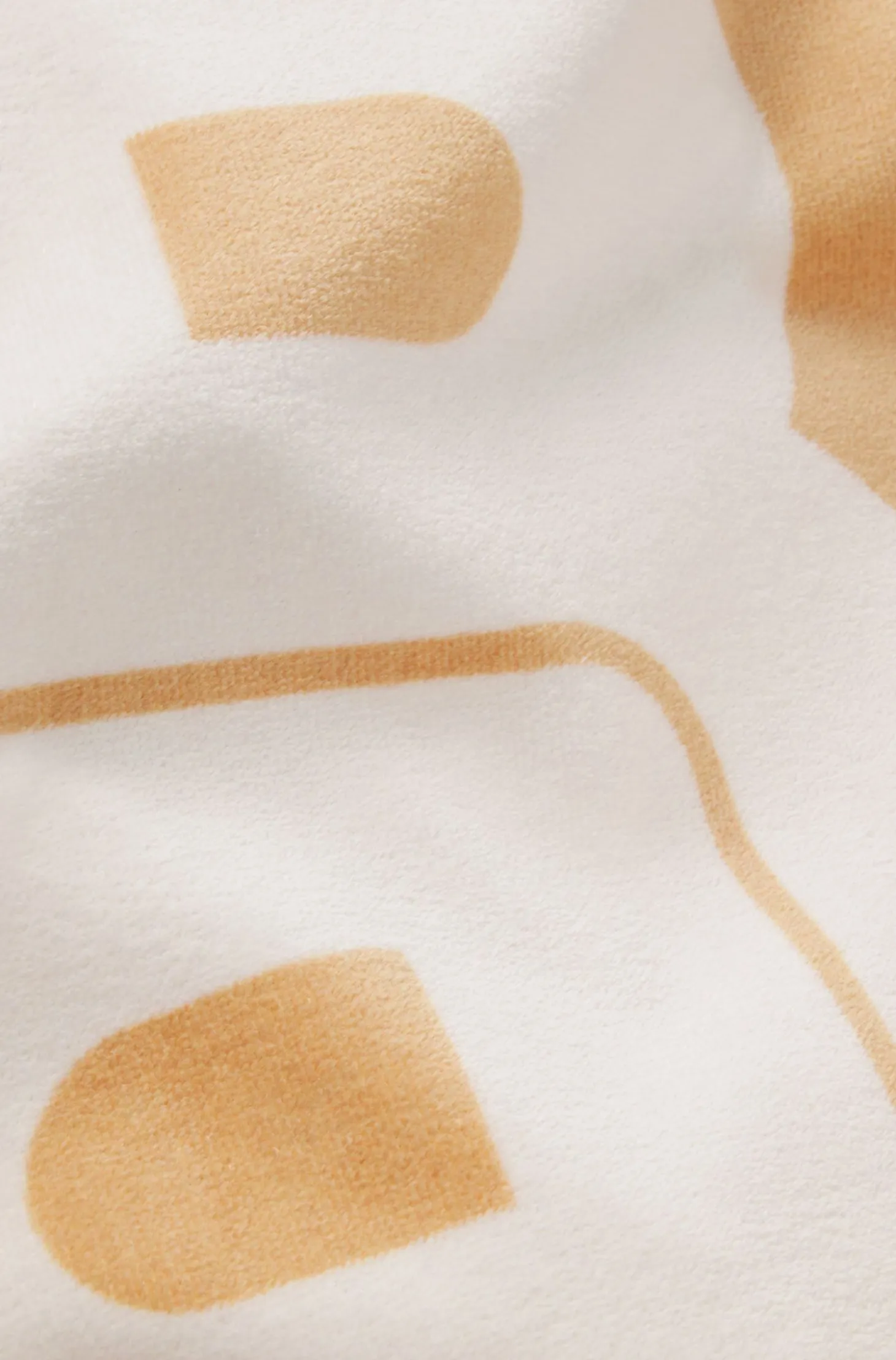 Cotton-velvet beach towel
