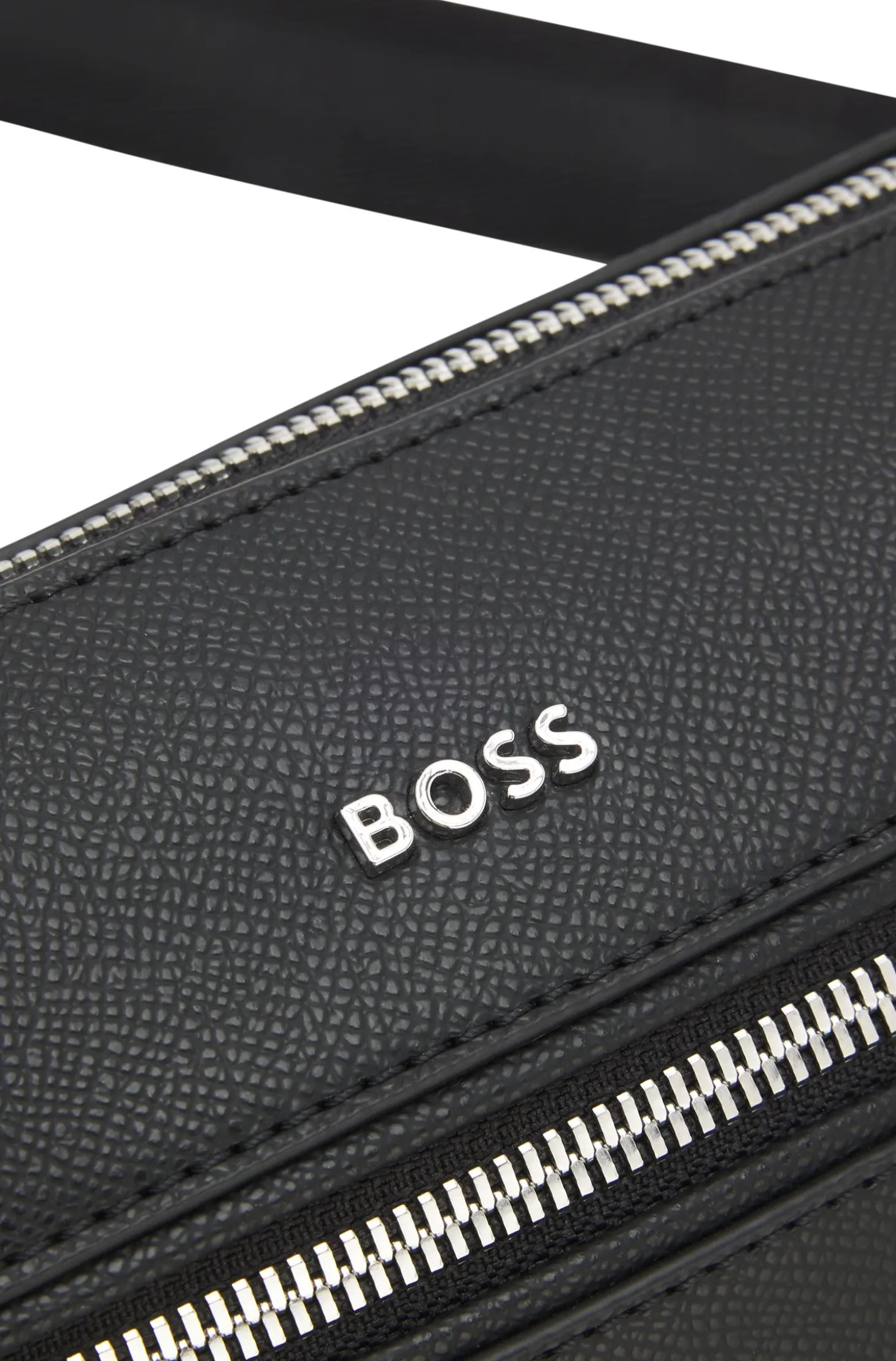 Crossbody bag with logo lettering