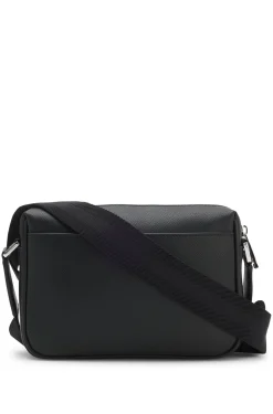 Crossbody bag with logo lettering