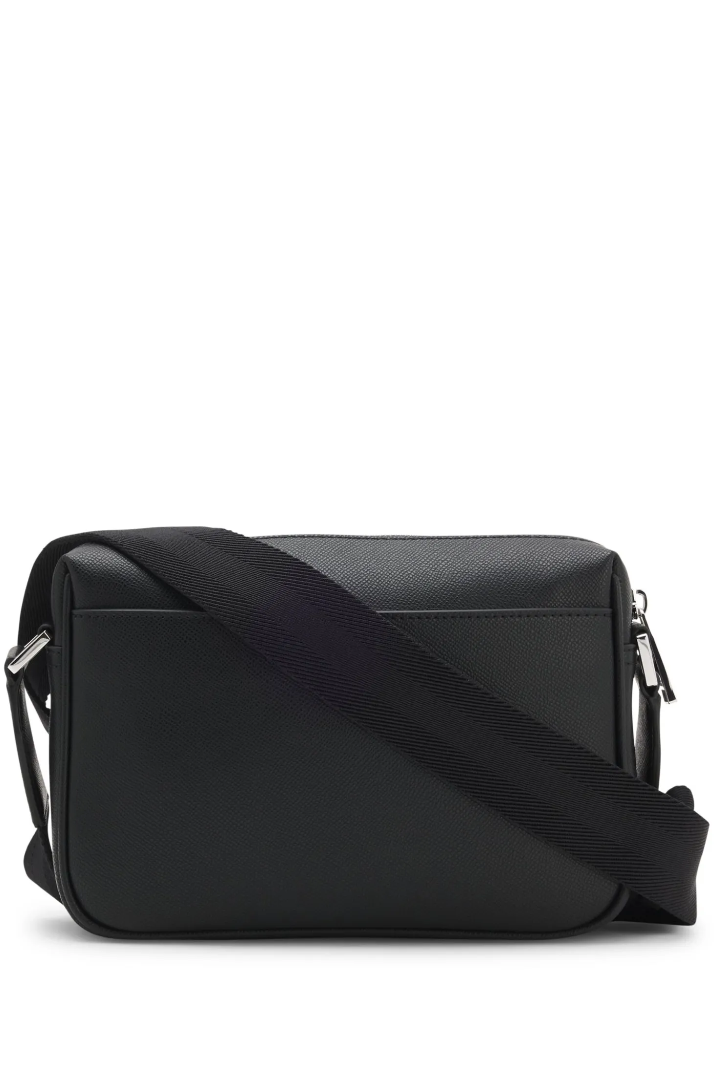 Crossbody bag with logo lettering