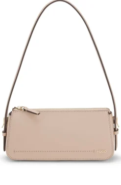 Crossbody bag with logo lettering