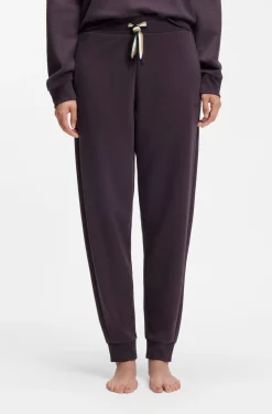 Cuffed tracksuit bottoms with signature-stripe drawcord