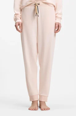 Cuffed tracksuit bottoms with signature-stripe drawcord