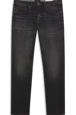 Delaware slim-fit jeans in black stretch denim
