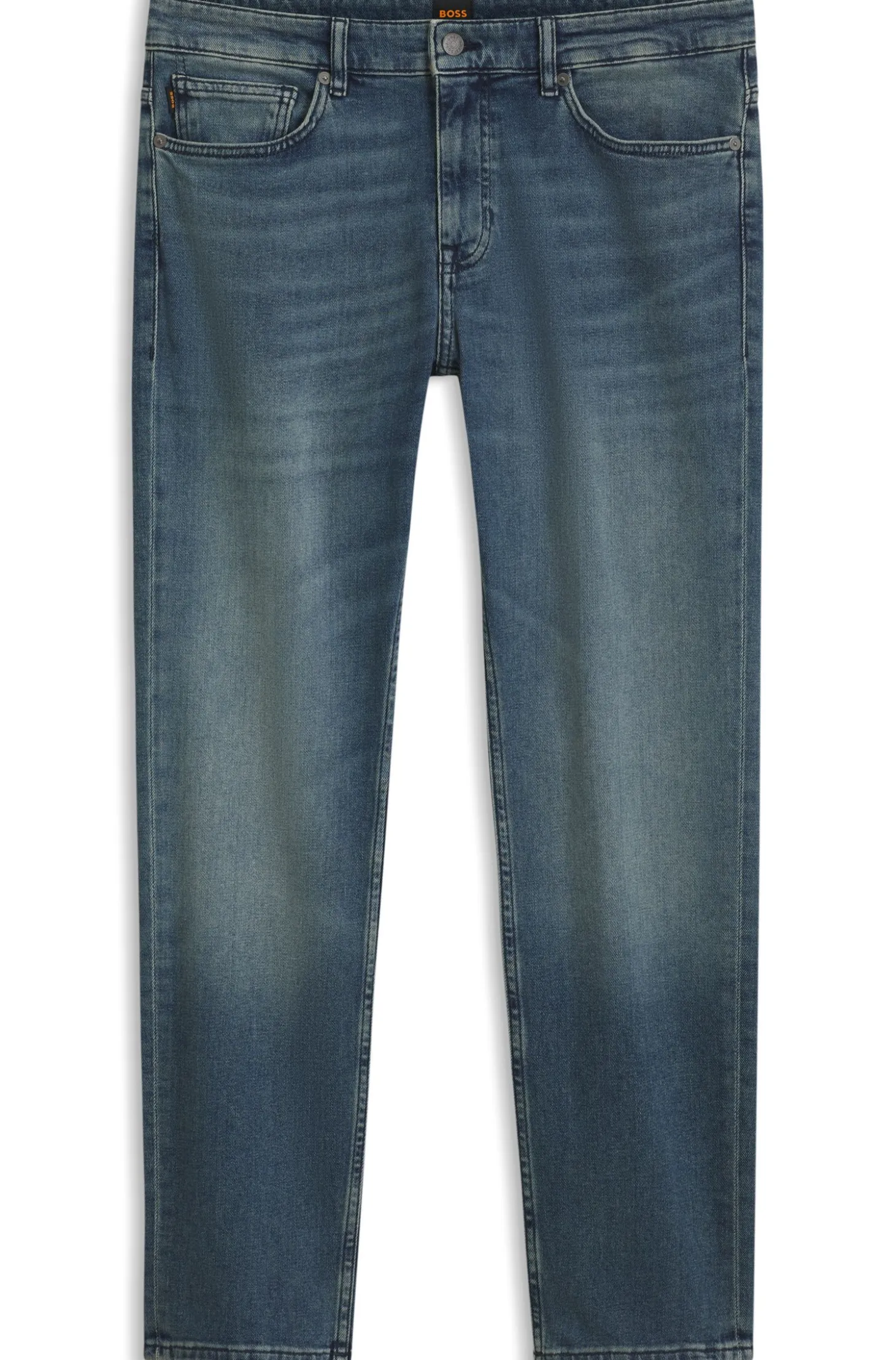 Delaware slim-fit jeans in blue comfort-stretch denim