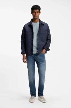 Delaware slim-fit jeans in blue comfort-stretch denim