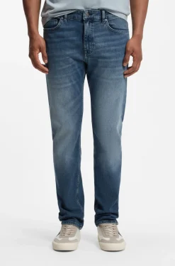 Delaware slim-fit jeans in blue comfort-stretch denim