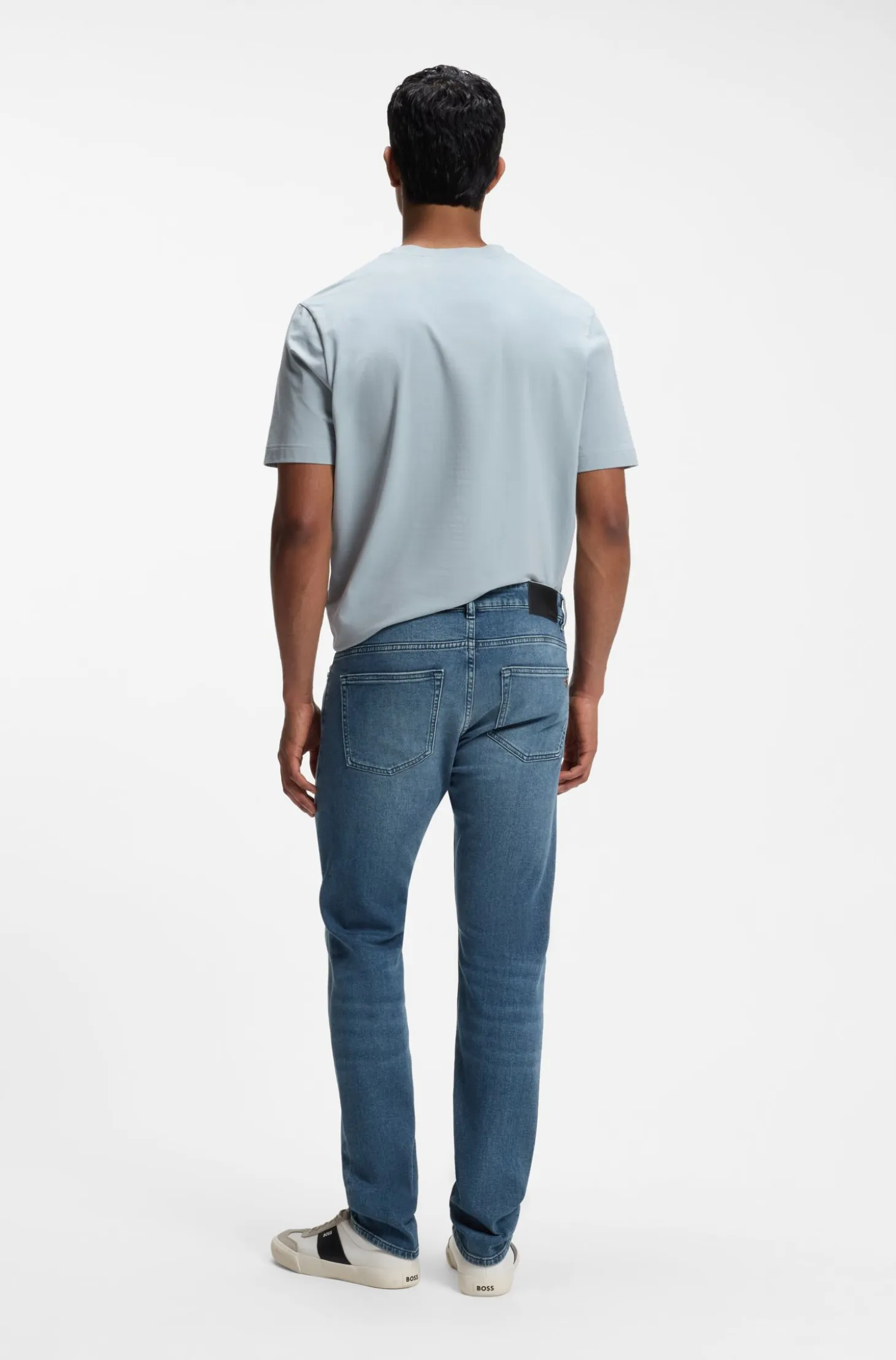 Delaware slim-fit jeans in blue comfort-stretch denim