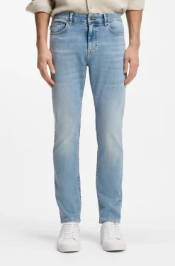 Delaware slim-fit jeans in blue soft-motion denim
