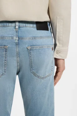 Delaware slim-fit jeans in blue soft-motion denim