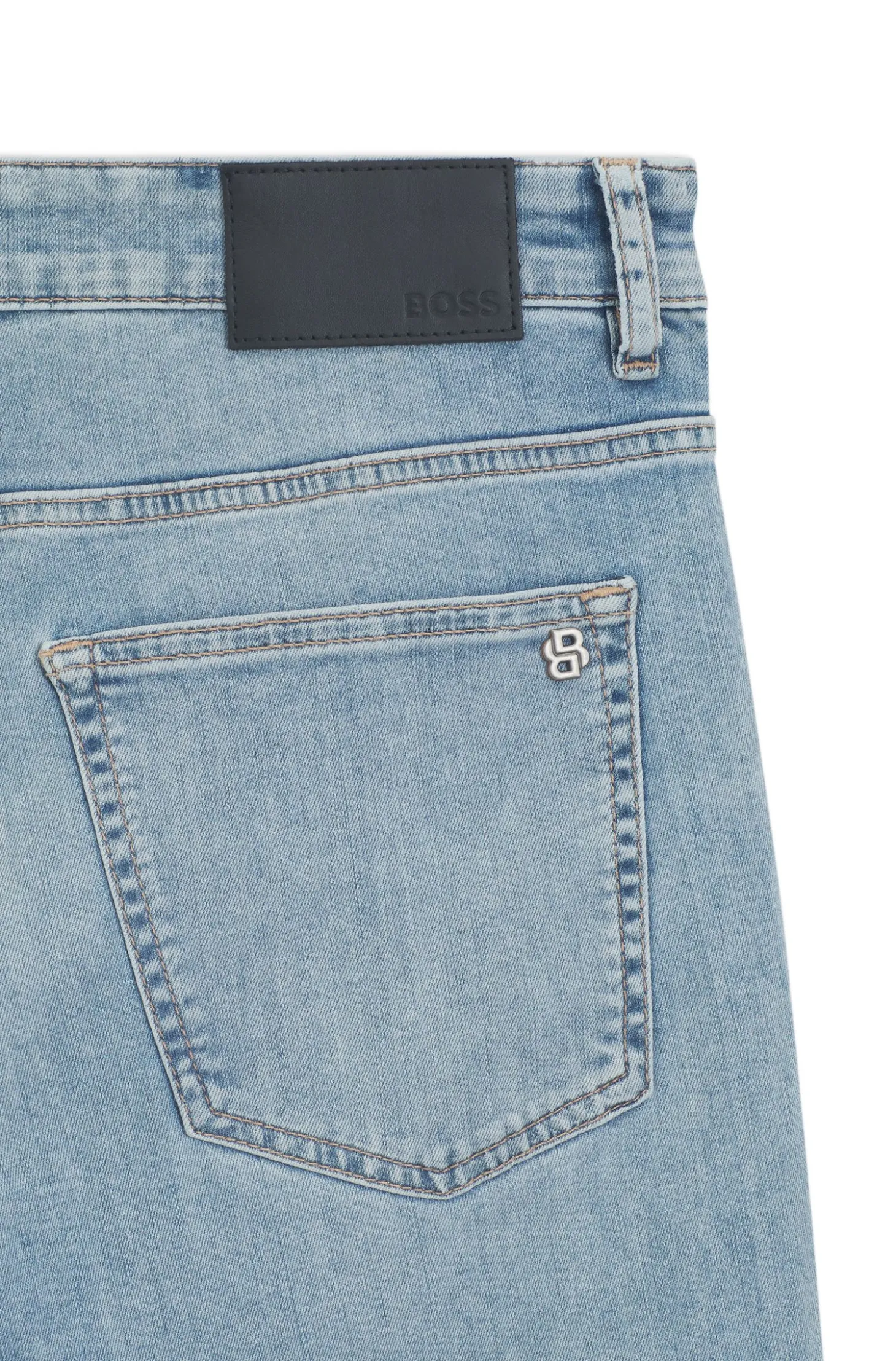 Delaware slim-fit jeans in blue soft-motion denim