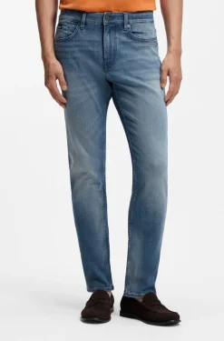 Delaware slim-fit jeans in blue lightweight denim