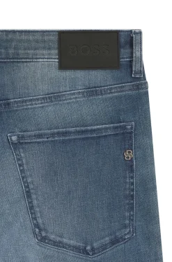 Delaware slim-fit jeans in blue lightweight denim