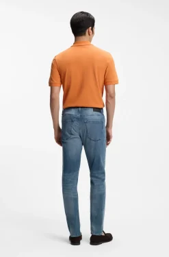 Delaware slim-fit jeans in blue lightweight denim