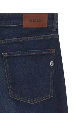 Delaware slim-fit jeans in blue comfort-stretch denim
