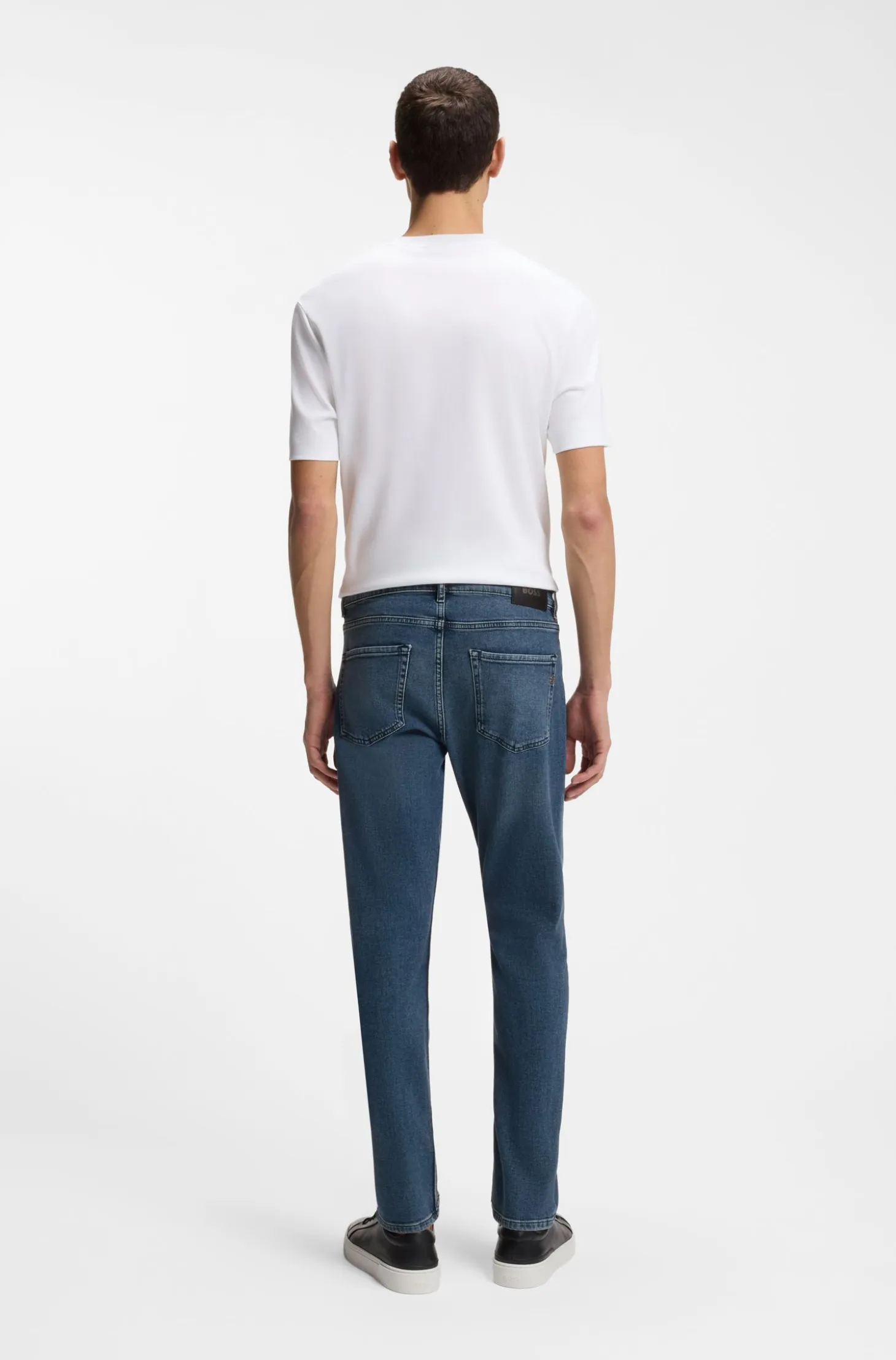 Delaware slim-fit jeans in blue comfort-stretch denim
