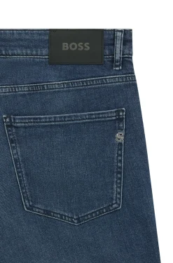 Delaware slim-fit jeans in blue comfort-stretch denim