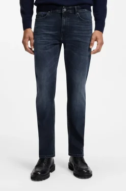 Delaware slim-fit jeans in blue soft-motion denim