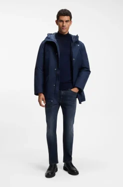 Delaware slim-fit jeans in blue soft-motion denim