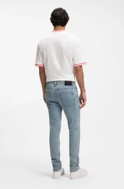 Delaware slim-fit jeans in blue comfort-stretch denim
