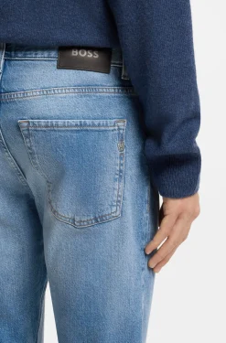 Delaware slim-fit jeans in blue comfort-stretch denim