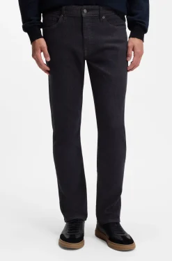 Delaware slim-fit jeans in dark-blue soft-motion denim