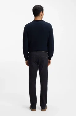 Delaware slim-fit jeans in dark-blue soft-motion denim