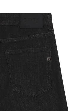 Delaware slim-fit jeans in grey wrinkle-resistant denim