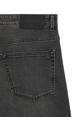 Delaware slim-fit jeans in grey comfort-stretch denim