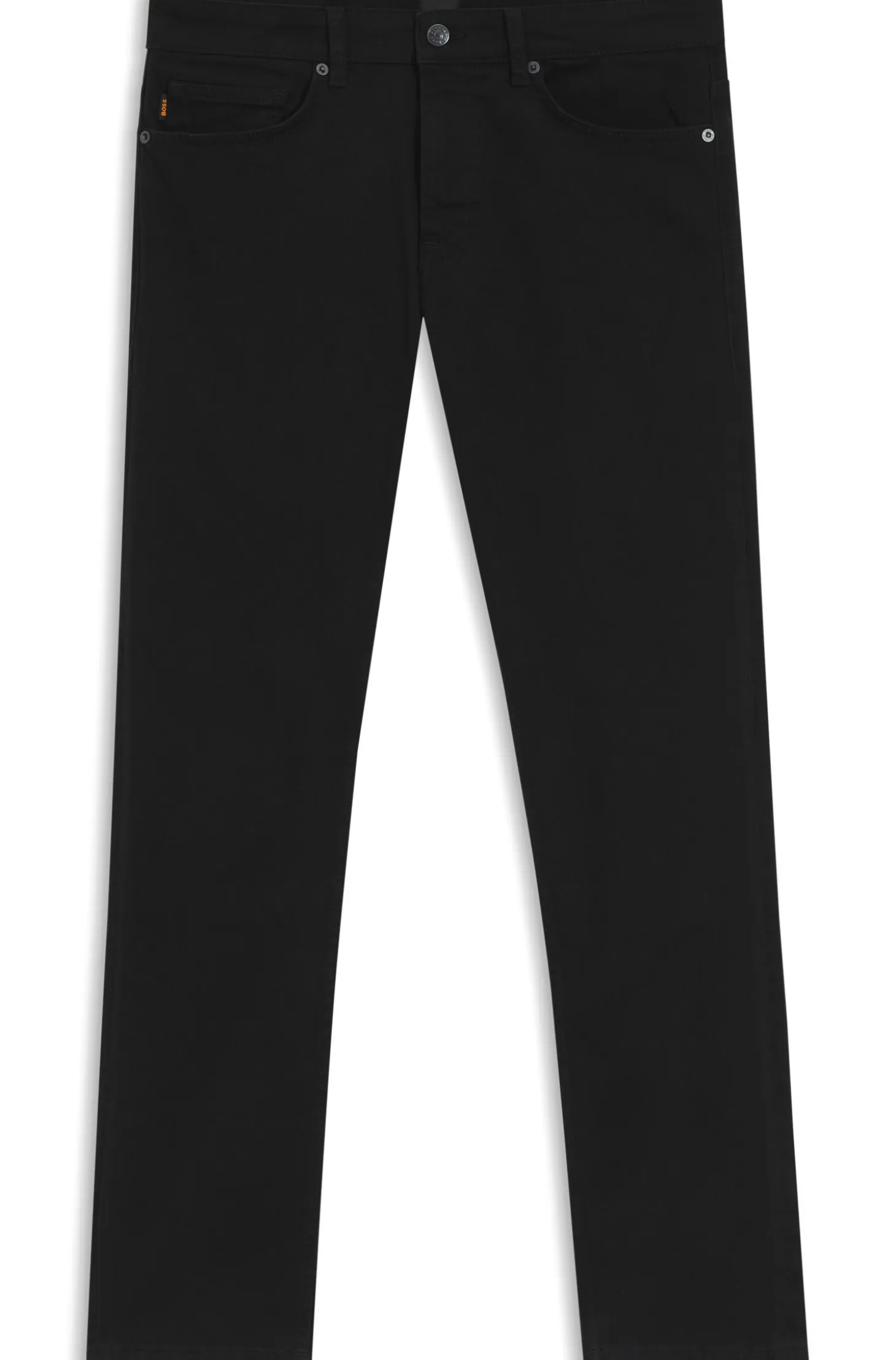 Delaware Slim-fit jeans in stay-black comfort-stretch denim