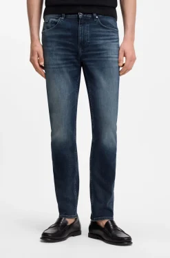 Delaware Slim-fit jeans in stretch cotton blend