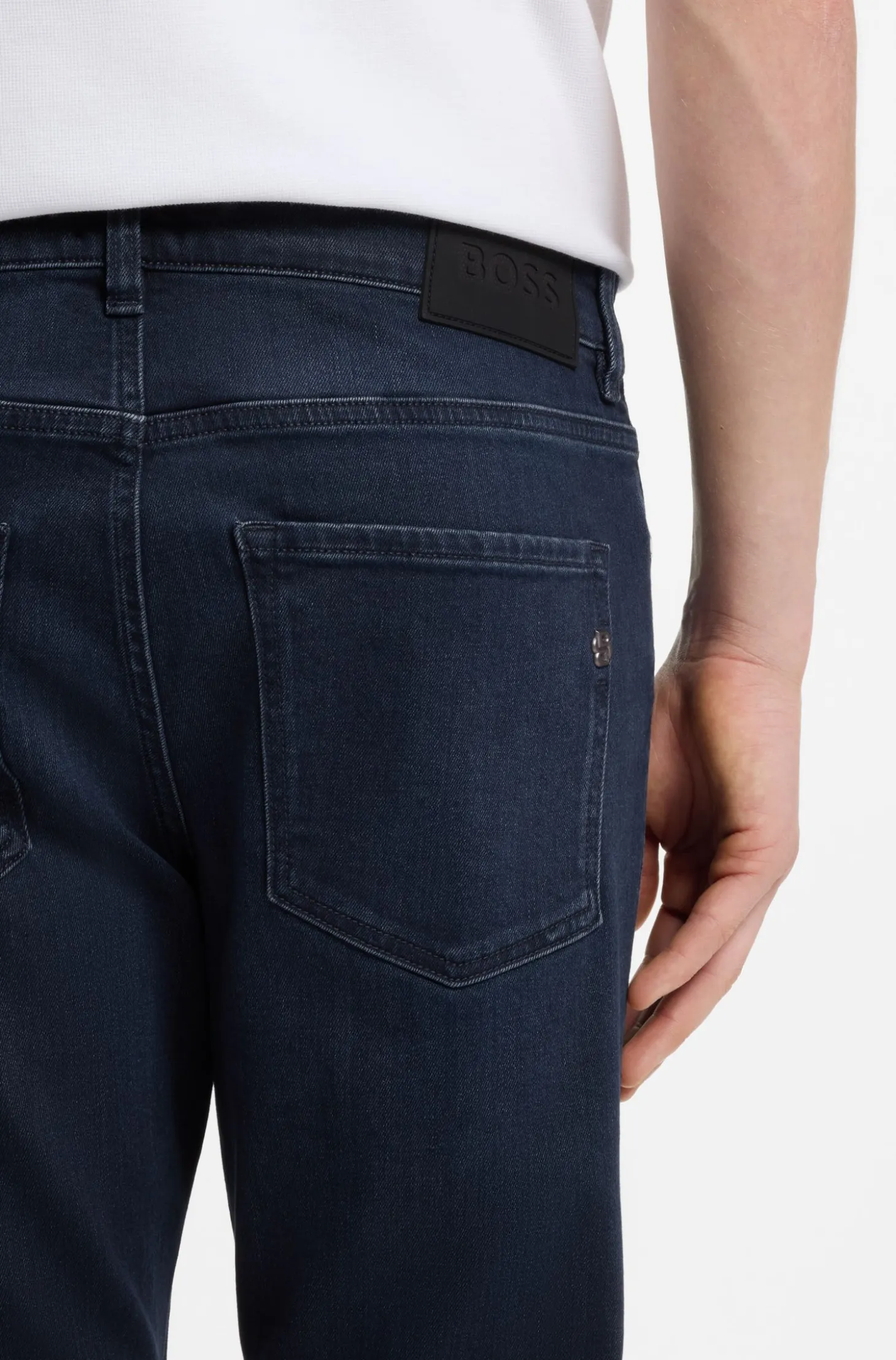 Delaware Slim-fit jeans in stretch cotton blend