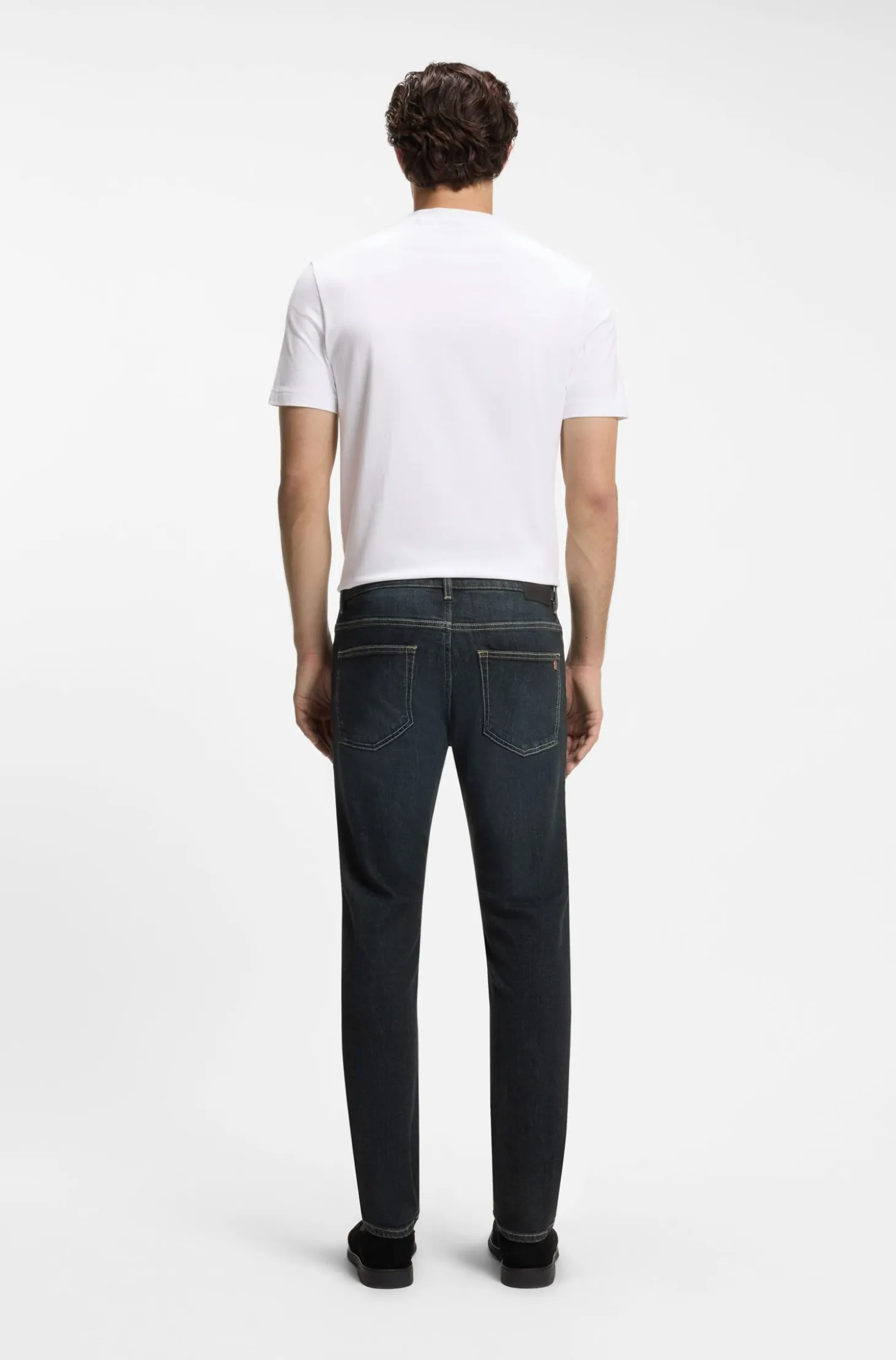 Delaware Slim-fit jeans with contrast stitching