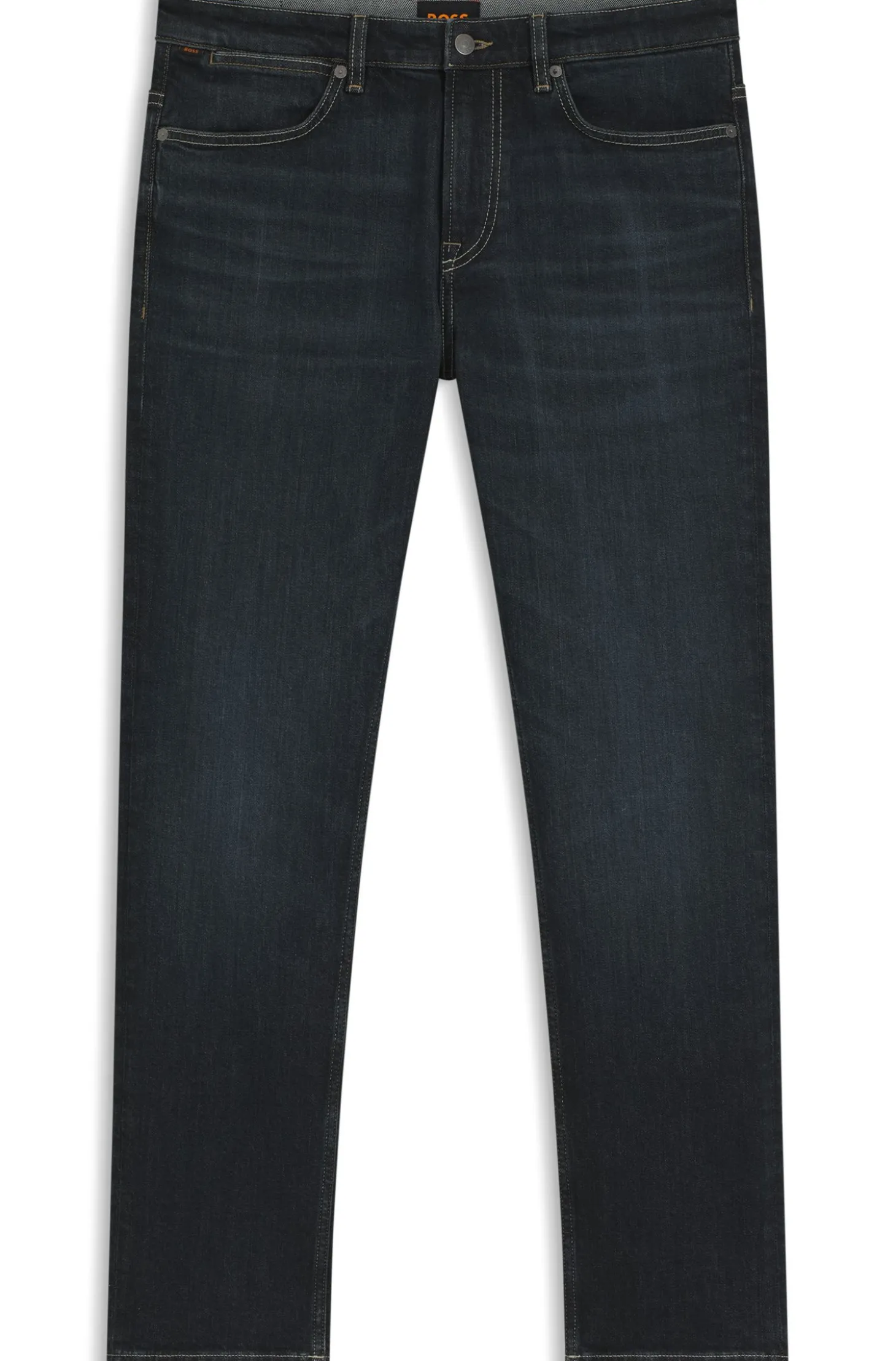 Delaware Slim-fit jeans with contrast stitching