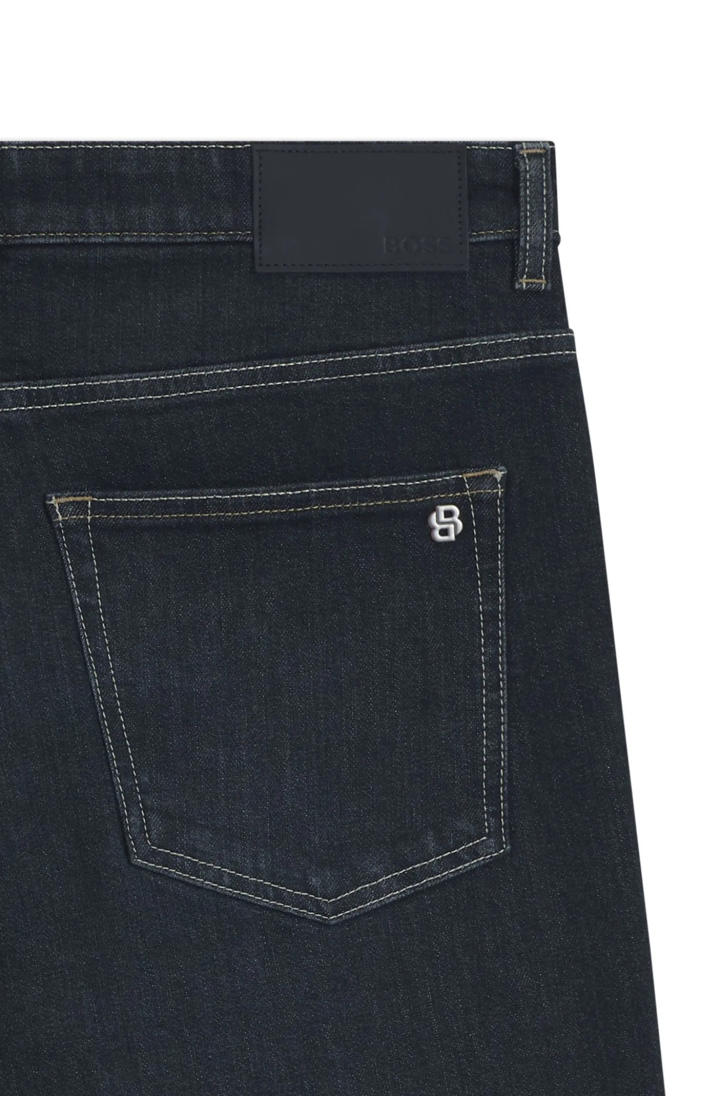 Delaware Slim-fit jeans with contrast stitching