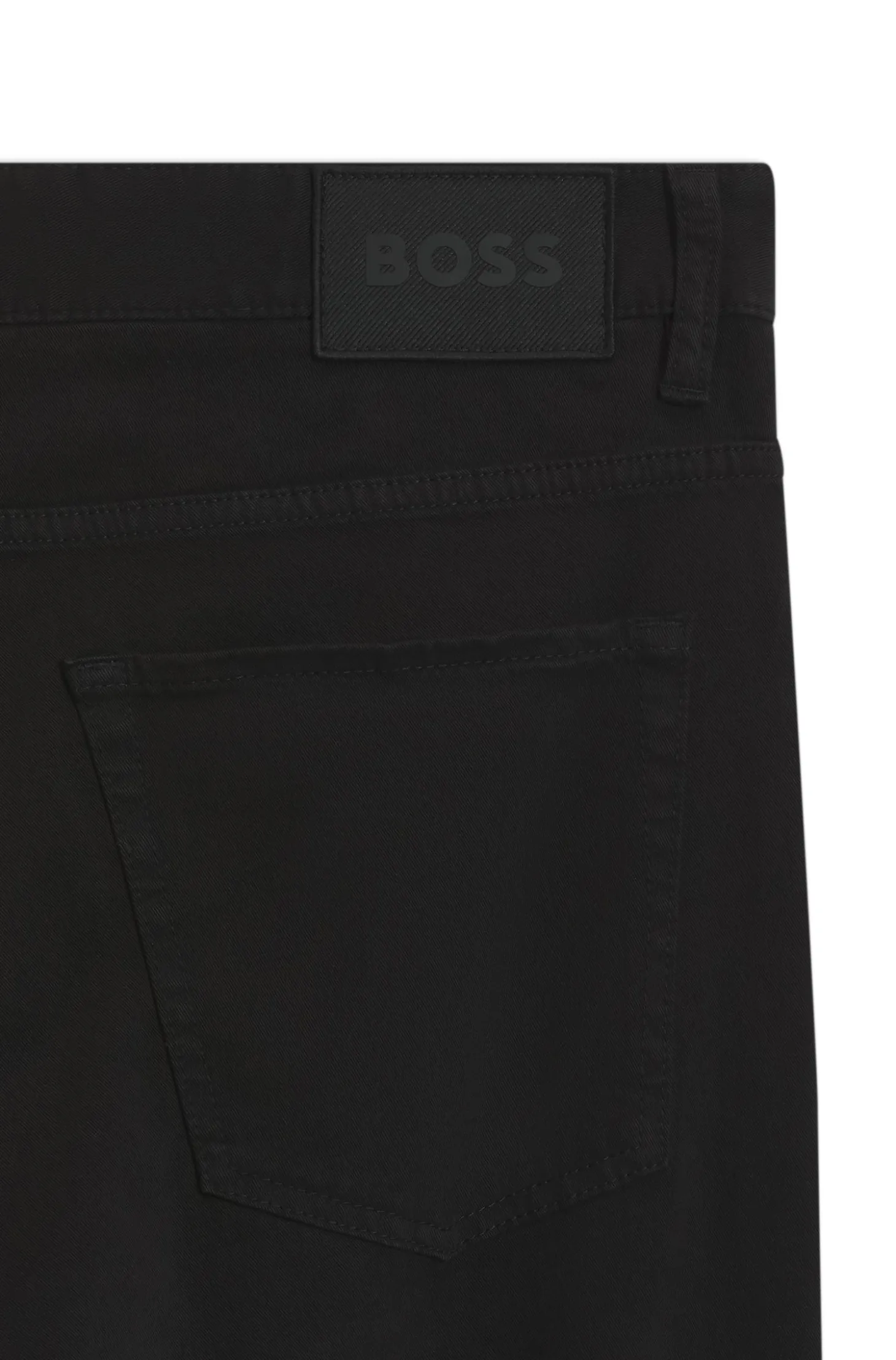 Delaware slim-fit trousers in stretch-cotton gabardine
