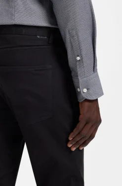 Delaware slim-fit trousers in fade-resistant twill
