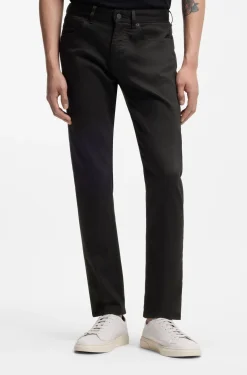 Delaware slim-fit trousers in fade-resistant twill
