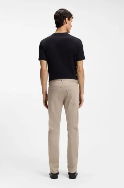 Delaware slim-fit trousers in fade-resistant twill