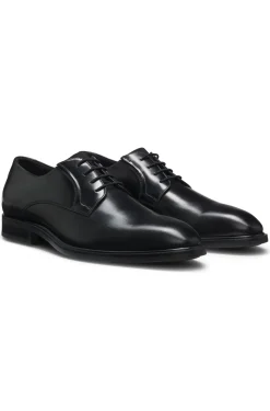 Derby shoes in smooth leather