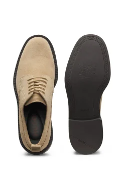 Derby shoes in suede