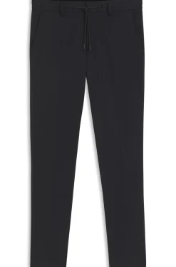 Dressletic slim-fit trousers in washable stretch jersey