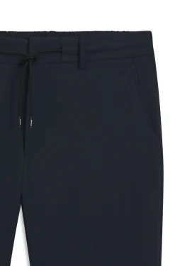 Dressletic slim-fit trousers in washable stretch jersey