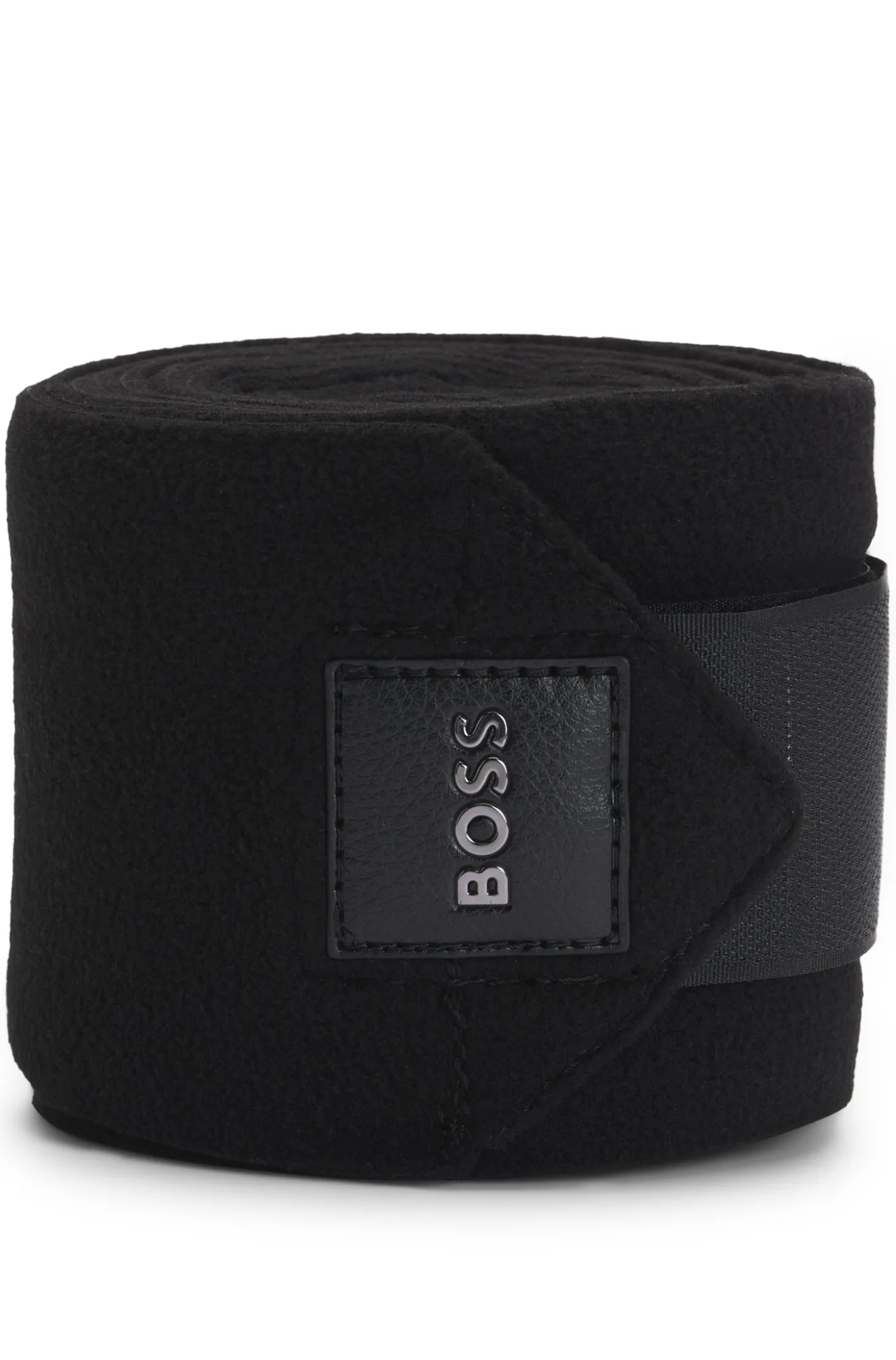 Equestrian bandages with riptape fastening